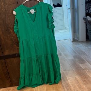 Green Midi Dress